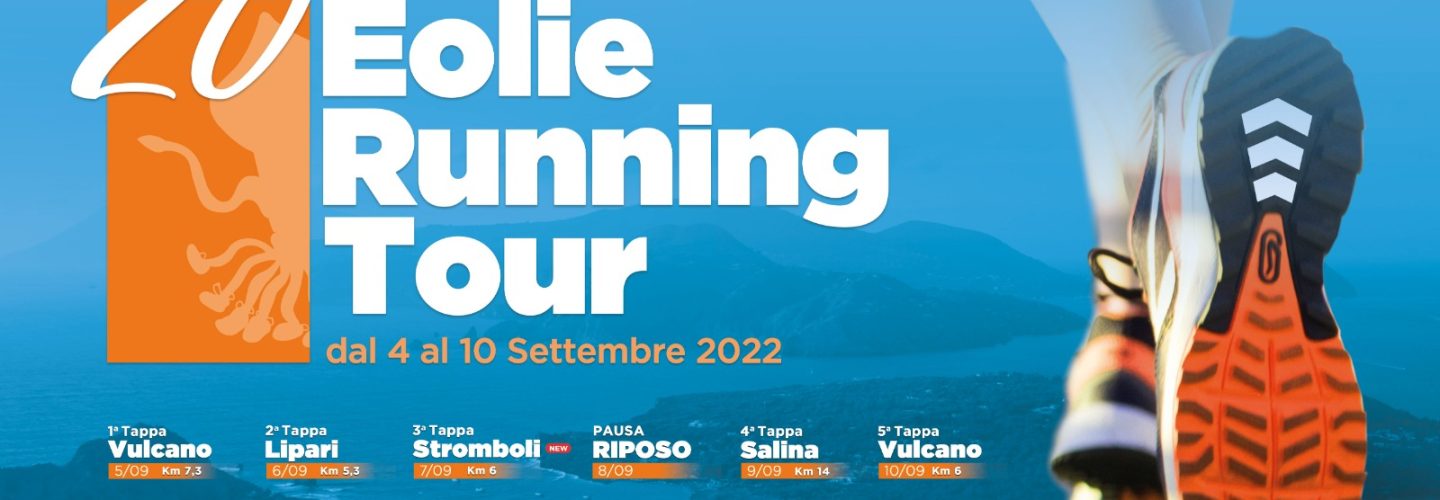 Il “Giro Podistico a Tappe delle Eolie” torna a settembre con la 20^ edizione