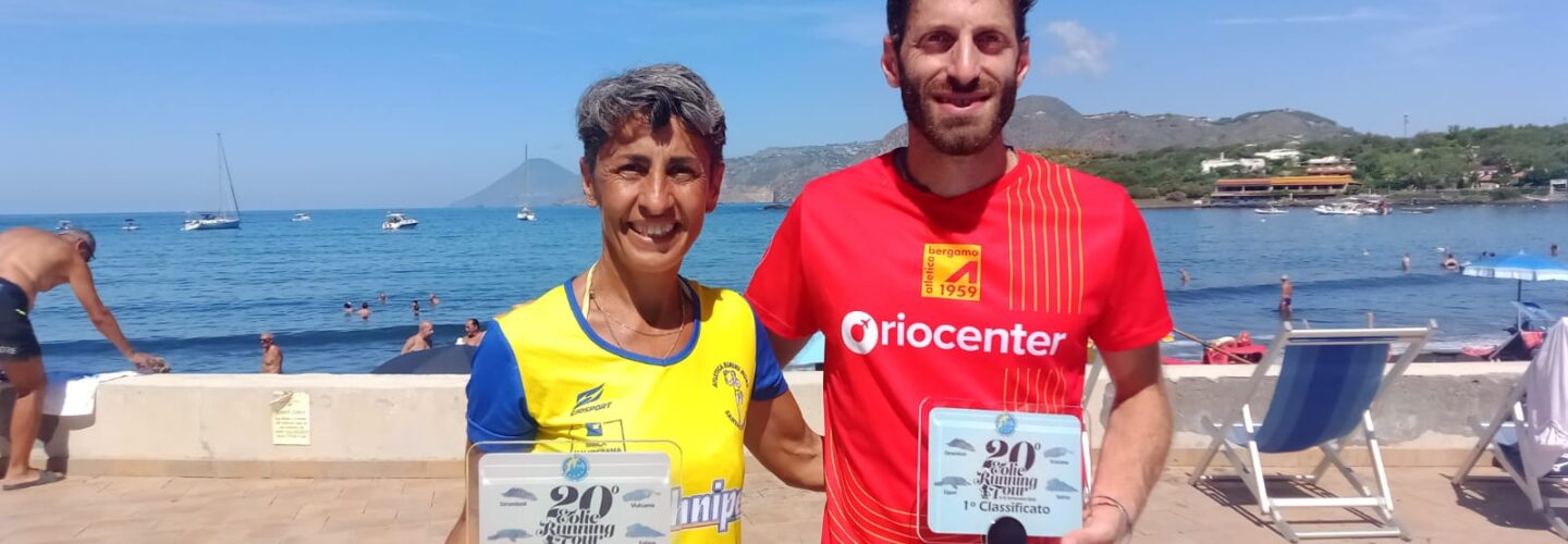 Antonino Lollo e Ana Nanu vincono il “20° Giro Podistico delle Isole Eolie”